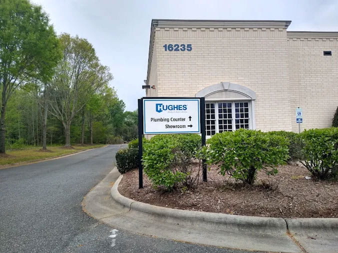 Hughes Supply Huntersville NC exterior sign
